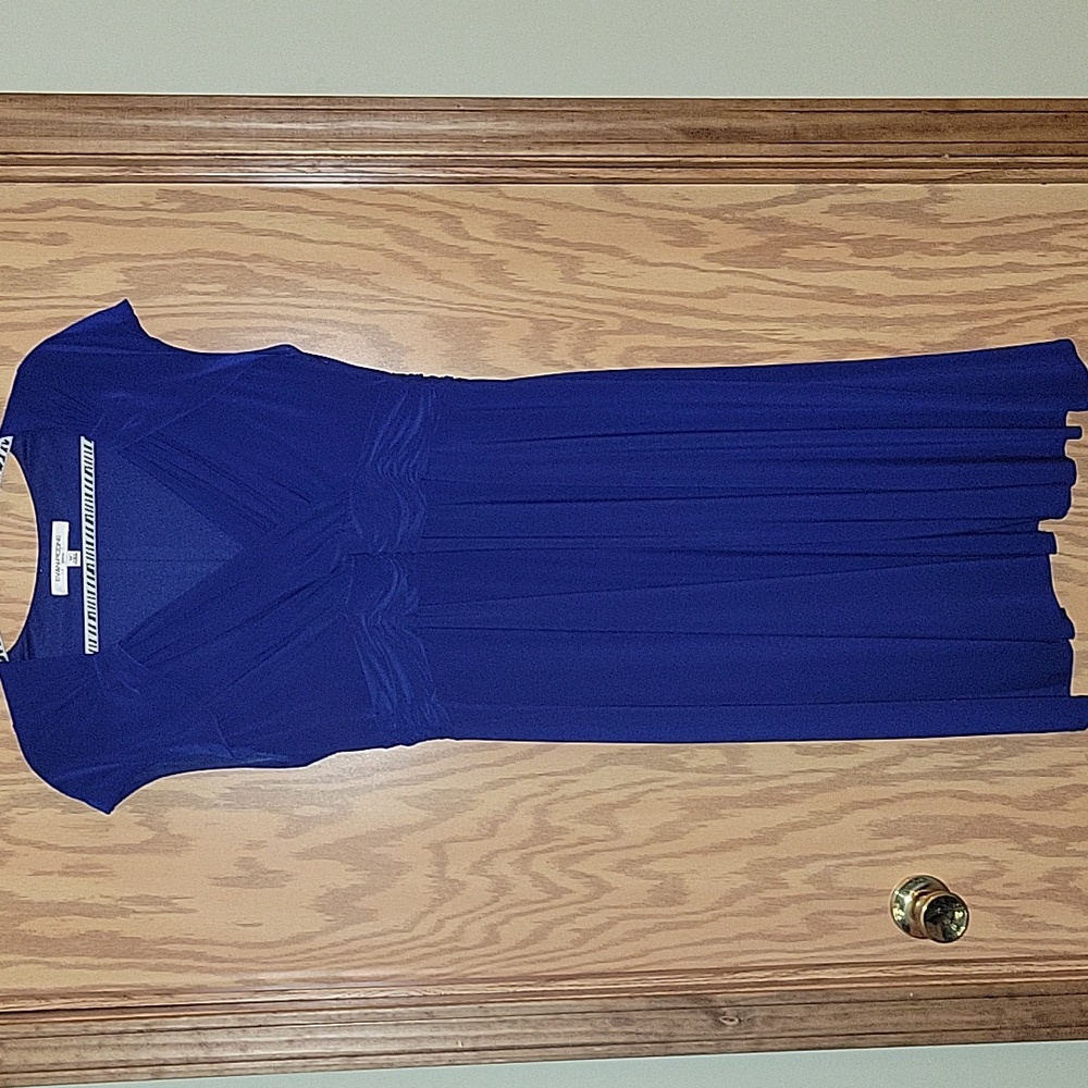 Evan Picone Royal Blue Dress